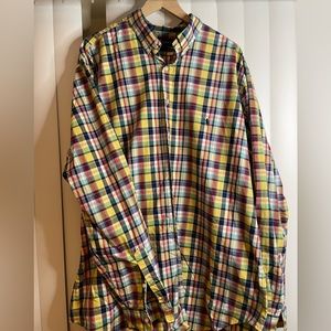 Ralph Lauren Men’s Long Sleeve Button Down Shirt- Size XLT